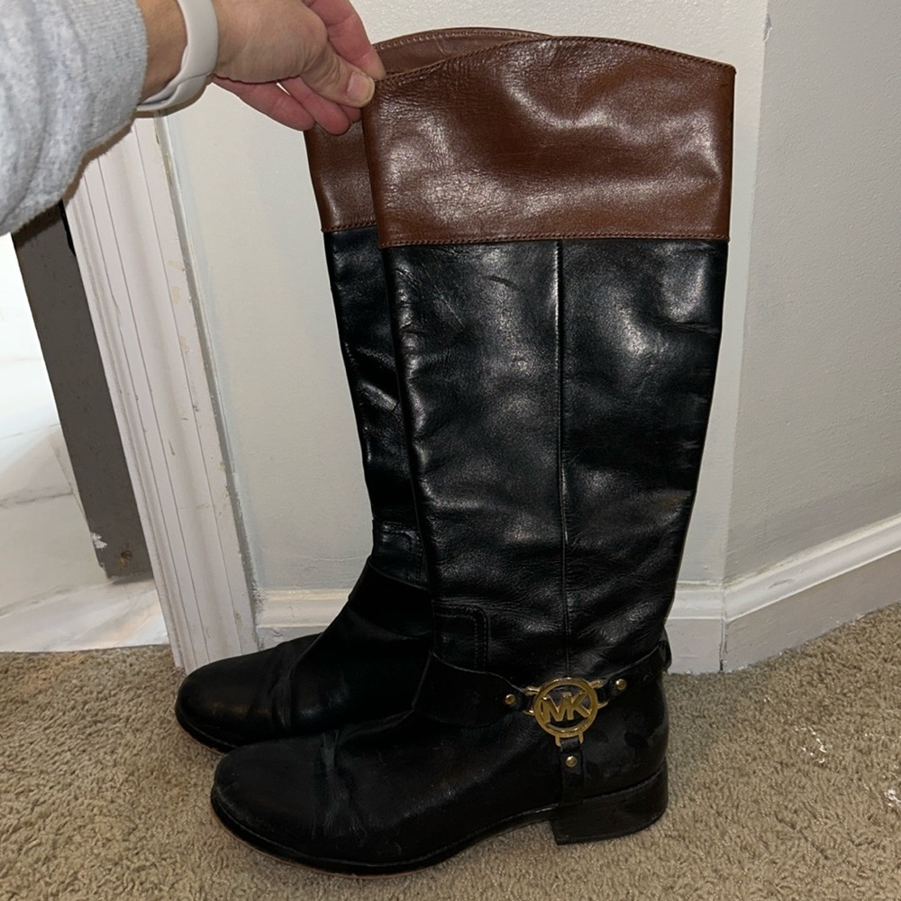 Michael Kors riding boots